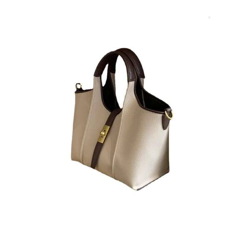2024 Fashion Trend Vegetable Basket Women's High-End Versatile Bucket Canvas Western Style Hand-Ball Crossbody Tote Bag