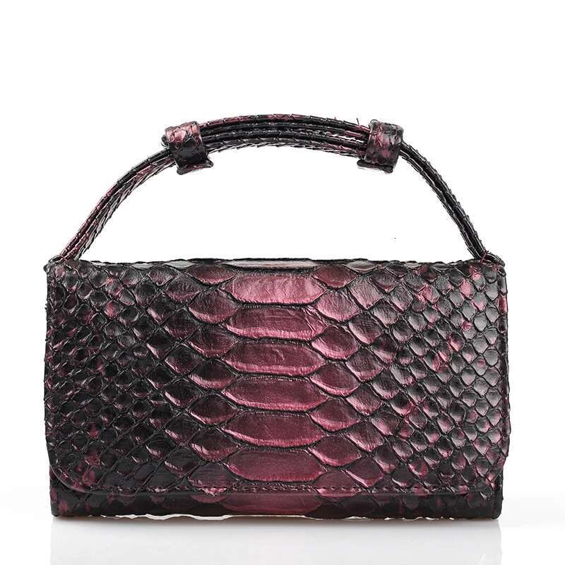 XMESSUN New Fashion Designer Handbag Emed Snake Leather Portable Small Clutch Lady Hand Bag Purse