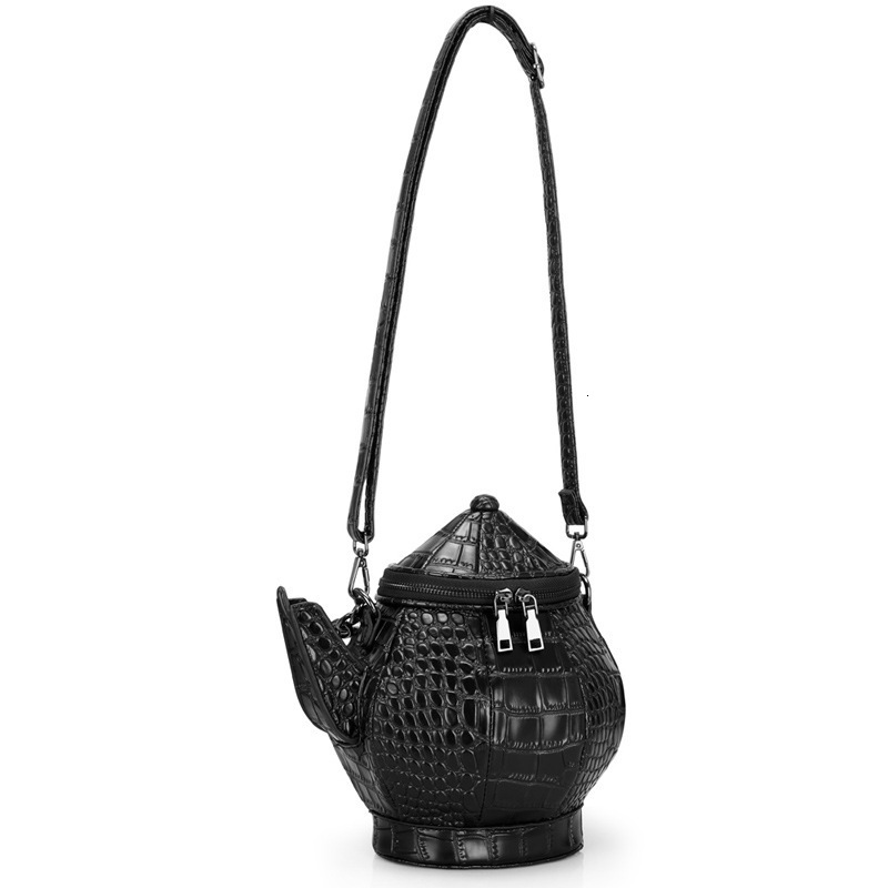 New Designer Creative Teapot Bag Wine Pot Bag Women's Shoulder Bag Outdoor Crossbody Bag Chinese Fashion Trend Bag Free Shipping Personalized Pun