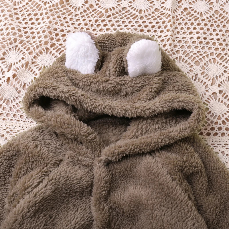 Humor Bear Autumn Cartoon Style Winter Long Sleeve Baby Boys Girls Rompers Toddler Kids Playsuit Jumpsuits Baby Clothes 251023