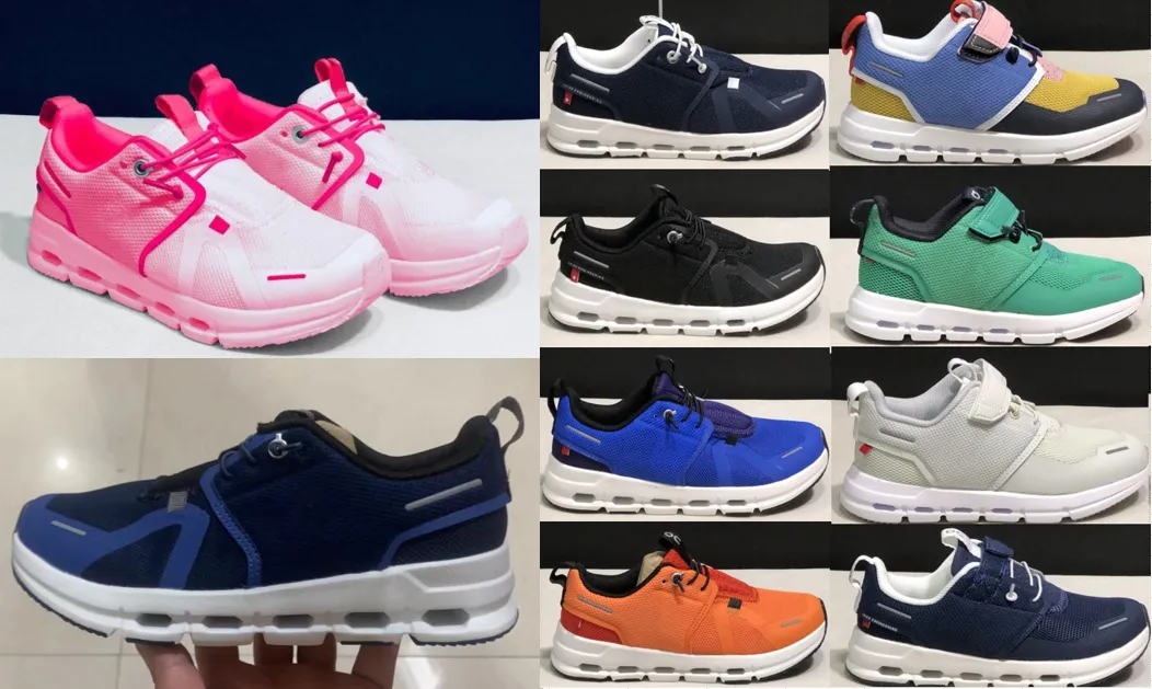 2025 Kids running Shoes Children Preschool paly 5 Athletic Outdoor Baby Sneaker Trainers Toddler Girl Tod Chaussures Pour Enfant Sapatos stretch strings size 26-37