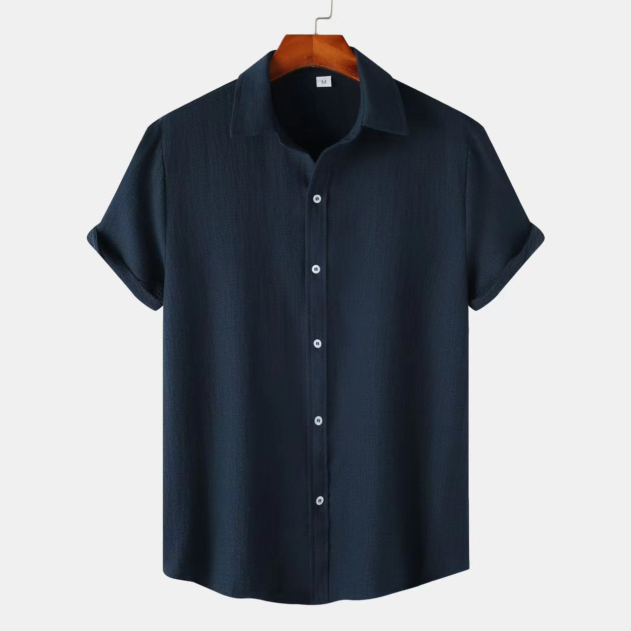 2025S designer T-shirt short sleeved solid color men shirt top
