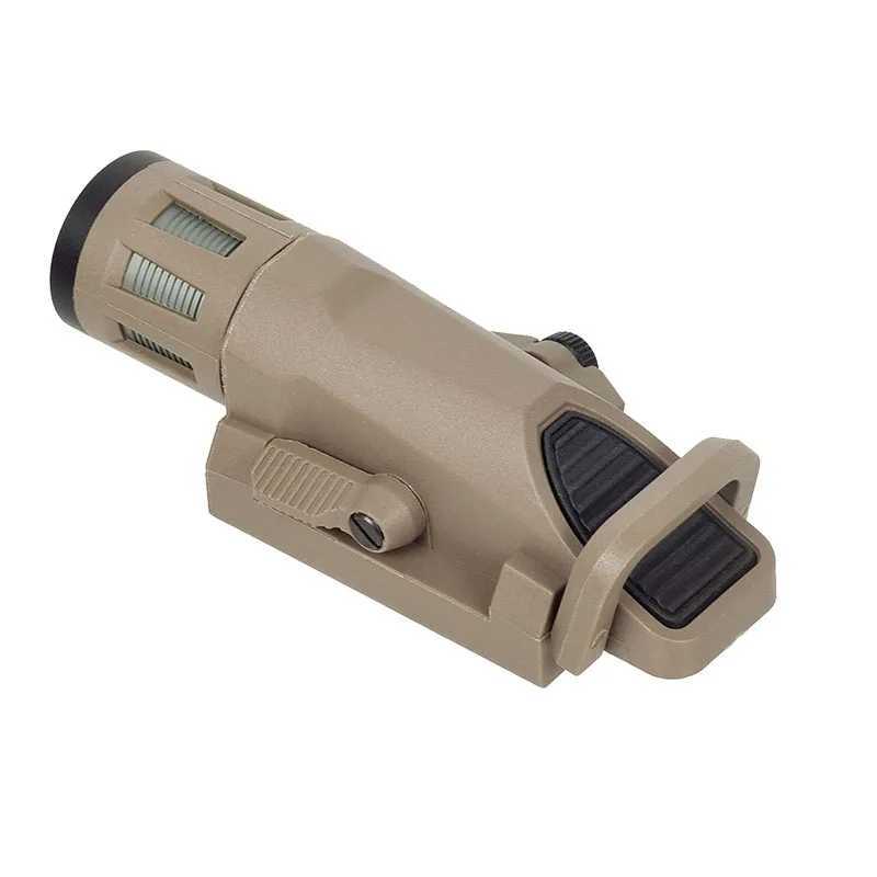 Tactical INFORCE WML APL Nylon Rifle Pistol Gun Strobe LED Light Fit 20mm Rail Airsoft Weapon Hunting FlashlightXJ241217
