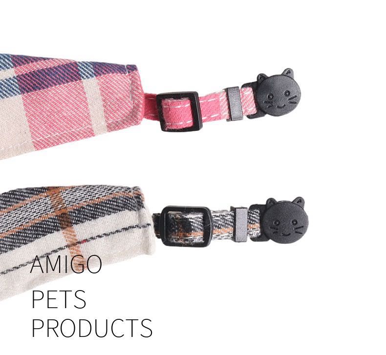 Bowtie for Cat Bow Tie Collar Plaid Adjustable Cat Tuxedo Collar for Small Dog Wedding Formal Tuxedo Suit Tux Outfits Birthday