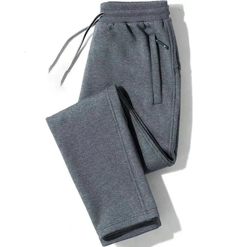 Spring and autumn casual pants men solid color fashion sports pants loose sweatpants straight pants plus size long pants 250113 - view 5