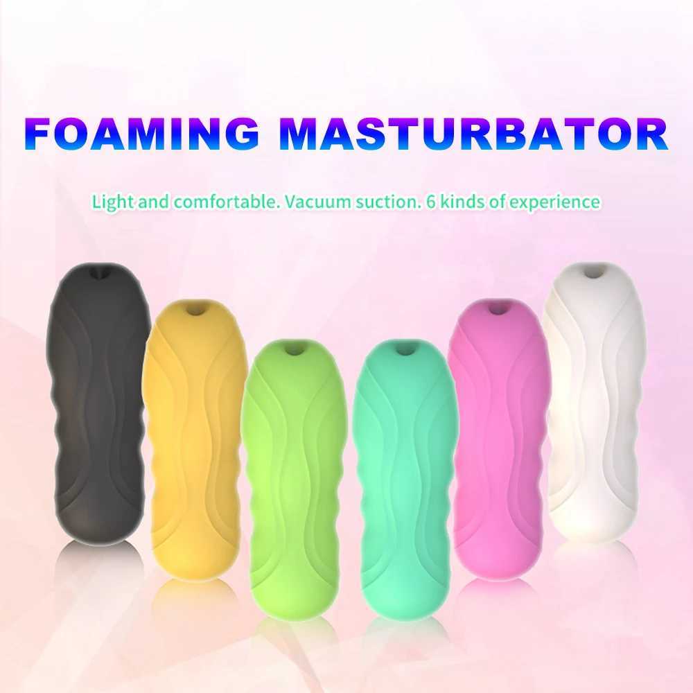Male Masturbation Cup Pocket Cat Bullet Vibrator Glans Stimulator Sucking Oral Sex Airplane Cup Sex ToyW250408