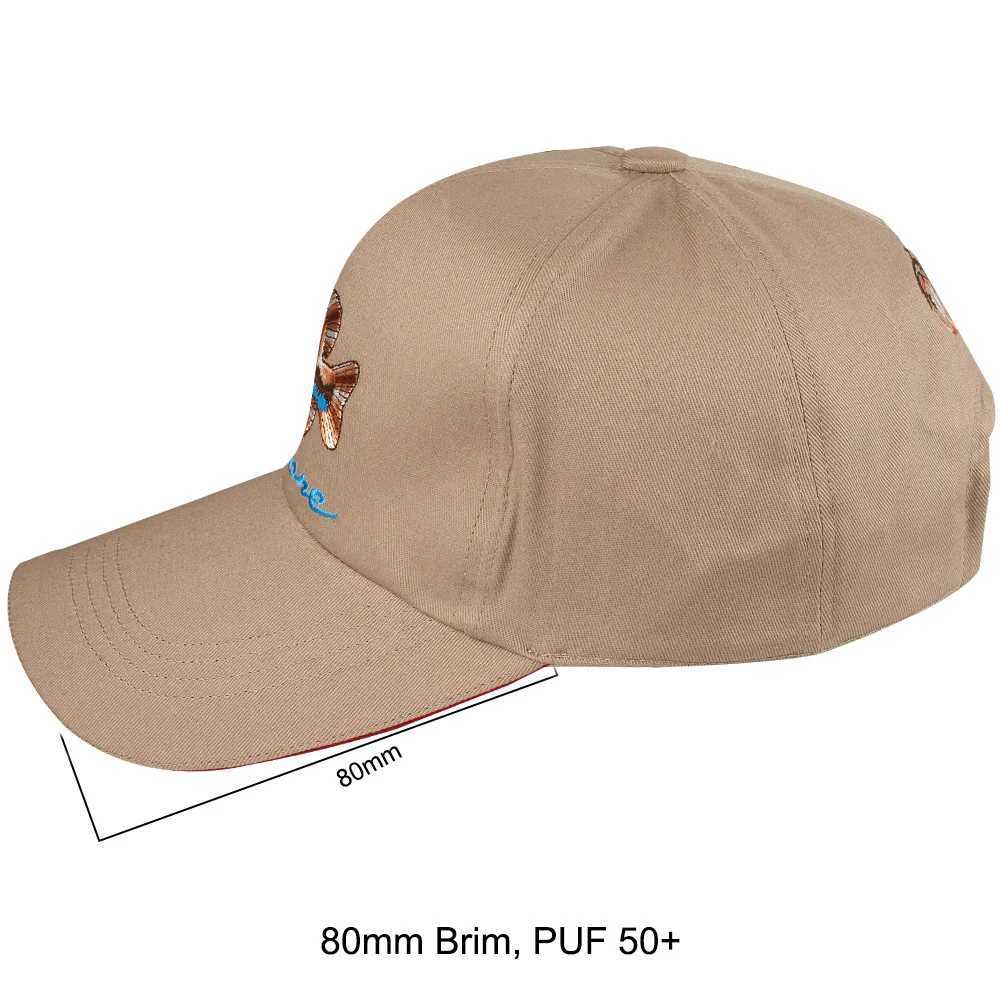 Dr. Fish Fishing Hat Mens Summer C Baseball Hat Outdoor Sun Sports Cotton Embroidery Fashionable Breathable Adjustable Hunting W250113
