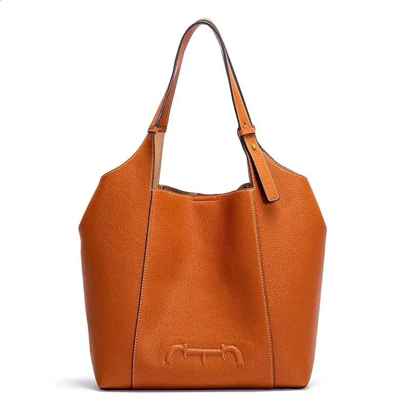 CH Large Capacity Wallet Ladies Handbag Fashion Simple PU Material Classic Style Womens Tote Bag 250107
