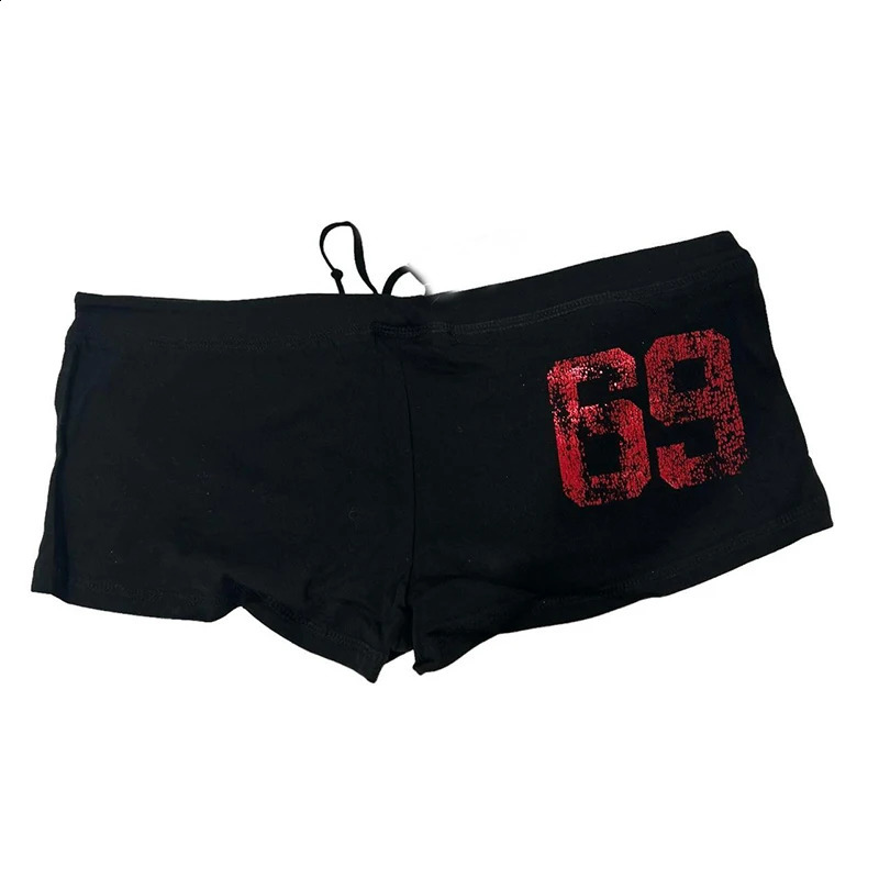 Harajuku Letter Print High street Casual Y2K Shorts Punk Fashion Pants Hiphop Vintage Grunge Goth Streetwear Sexy Half pants EMO 250107