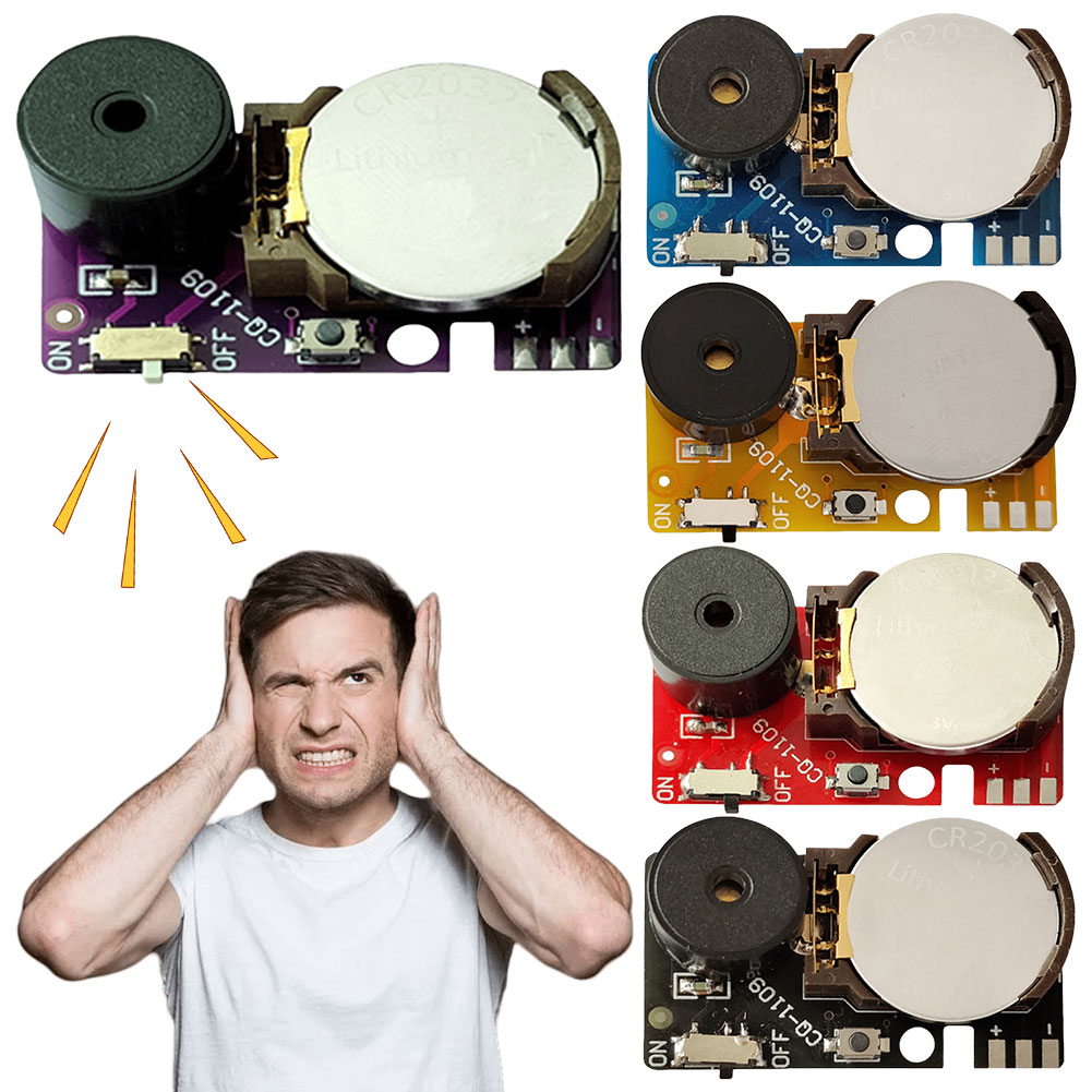 Cricket Noise Maker Prank Annoying Noise Maker Small Size & Long Battery Life Beeping Buzzers Hidden Prank Office Noisemaker Toy