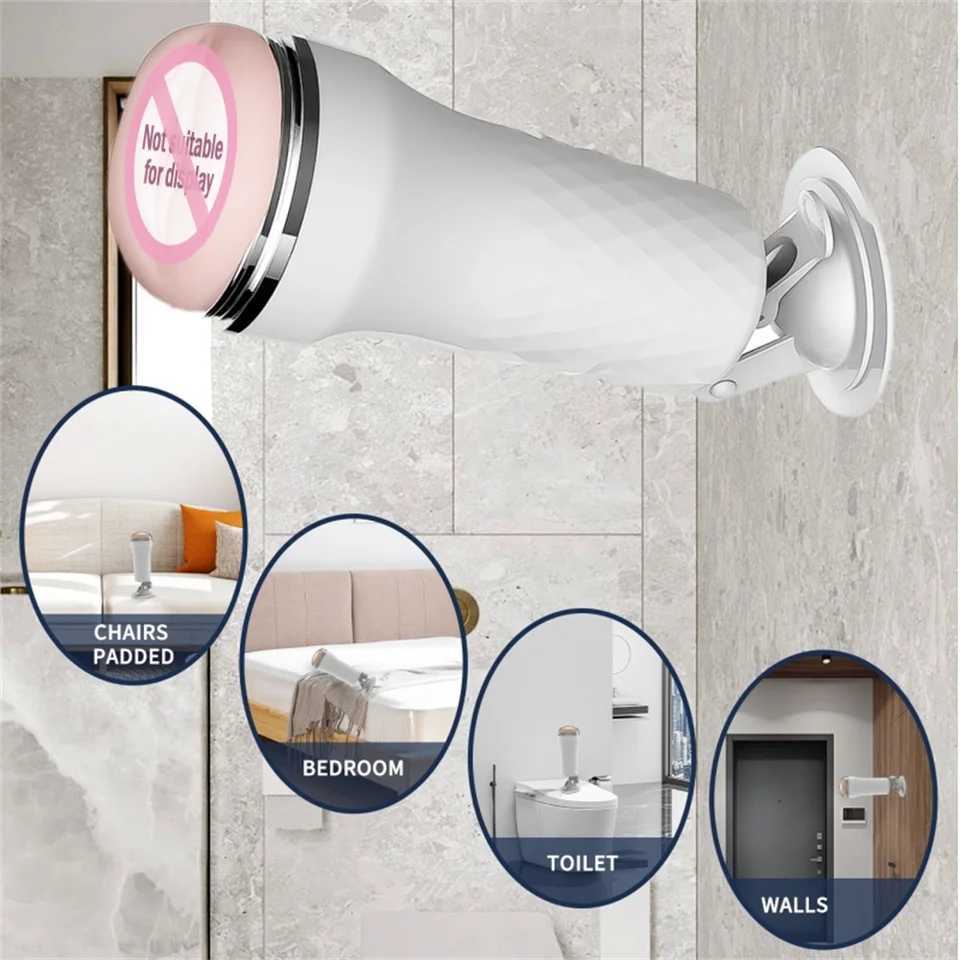 Male Penis Masturbator Suction Cup Mens Masturbation Cup Simulation Texture Delayed Ejaculation Adult Sex Toy For MenW250114