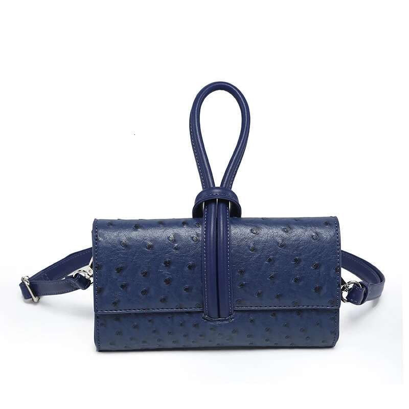 New Arrival Handbag Women Ostrich Pattern Brand Designer Ins Tote Crossbody Shoulder Bag - view 4