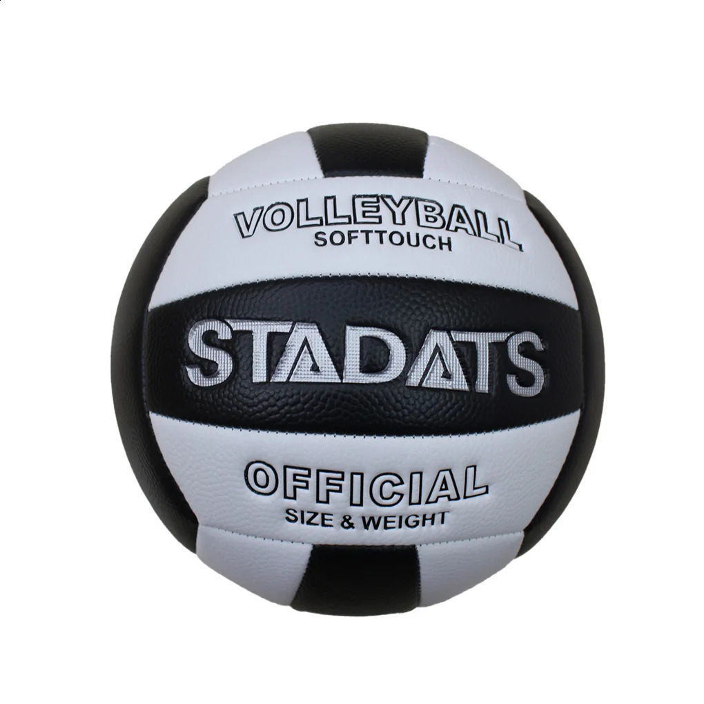 Size 5 Volleyball Professional Volleyballs Middle Primary School Training Soft PU Leakproof Beach Balls Coffee 250107