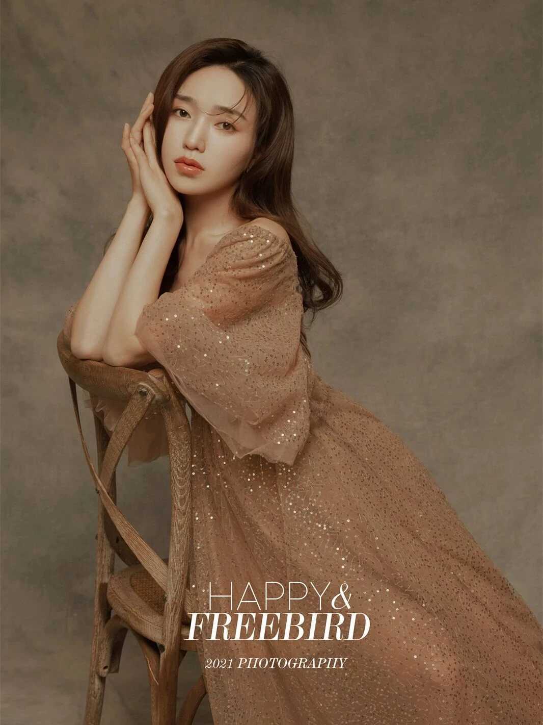 The new Sparkly Sequence chiffon maternity gown dance gown photography props for 2023 W250113