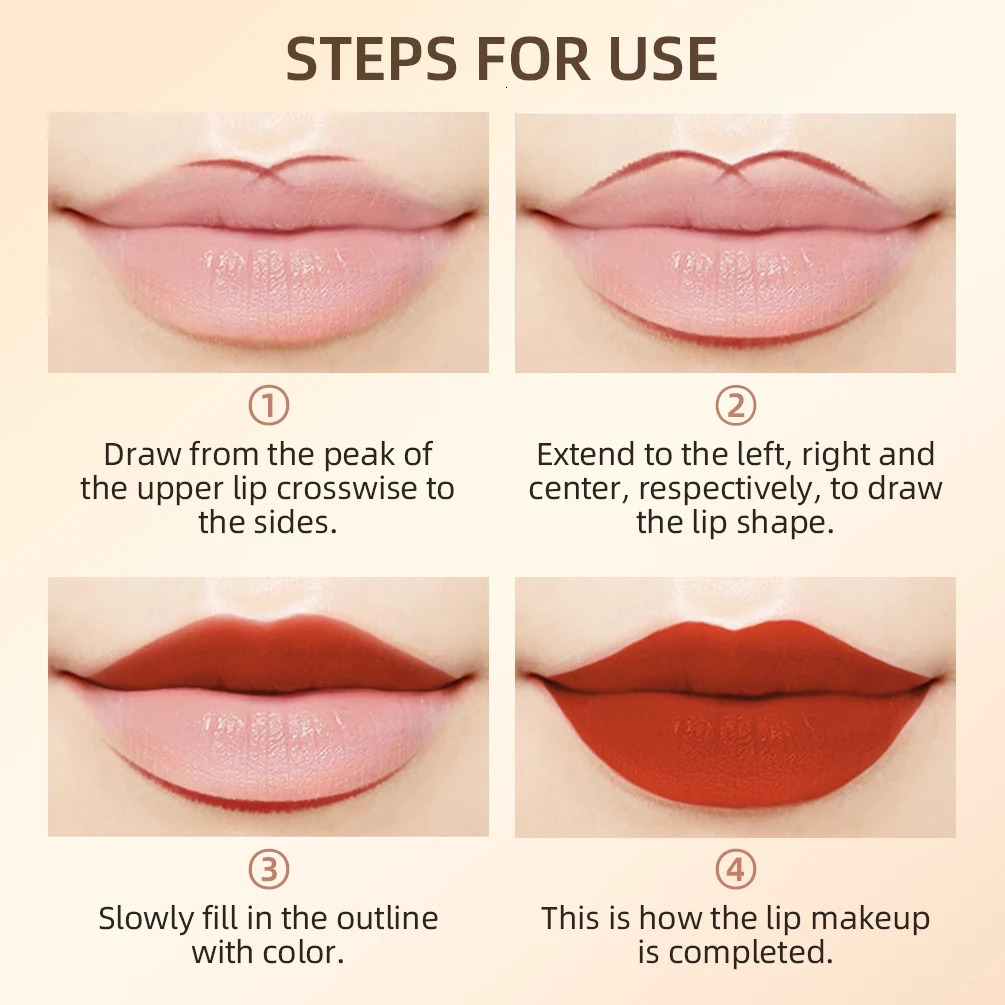 12pcs Lip Liner Pencil Set Matte Nude Contour Lipliner Pencil Lipstick Waterproof Long Lasting Lipstick Pen Lip Tint Cosmetics 250108
