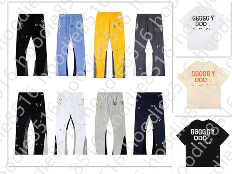 Men Pant Designer Pants Womens Fashion cotton Sweatpants High Quality Trousers Tie Dye Pant Letter Print Long Short Sleeve Shirts Hip Hop Joggers mens weatpant