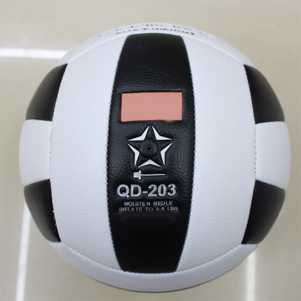Size 5 Volleyball Professional Volleyballs Middle Primary School Training Soft PU Leakproof Beach Balls Coffee 250107