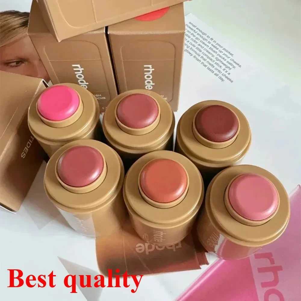 Blush New Hot 2024 Rhode Lipstick for Women Lip Gloss Makeup Face Rouge Stick Cream Cheek Pocket Girl Cosmetics H25011487SL