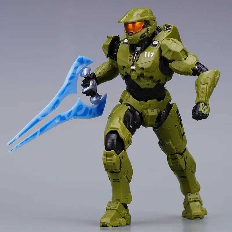 2024 Hot Sale 18cm Halo Infinite Master Chief Mjolnir Vi 1/12 Scale Action Figure Re edit Gen.3 117 Kos 1000 Model Gift Toys Free shipping