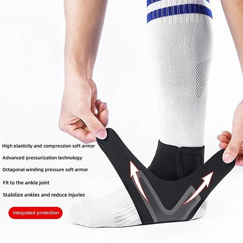 Ankle Support Brace For Sports, Protection Foot Bandage, Elastic Free Adjustment, Sprain Prevention, Fiess Guard Band