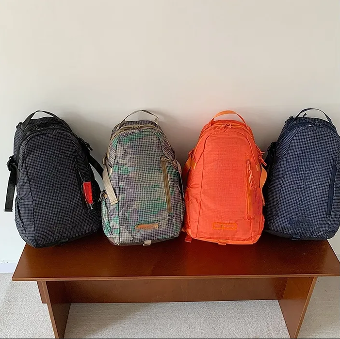 2025--backpack school bag Outdoor Messenger Bags Unisex Fanny Pack Crossbody Shoulder Bag pochette Multiple pockets fashion student bag Leisure backpa