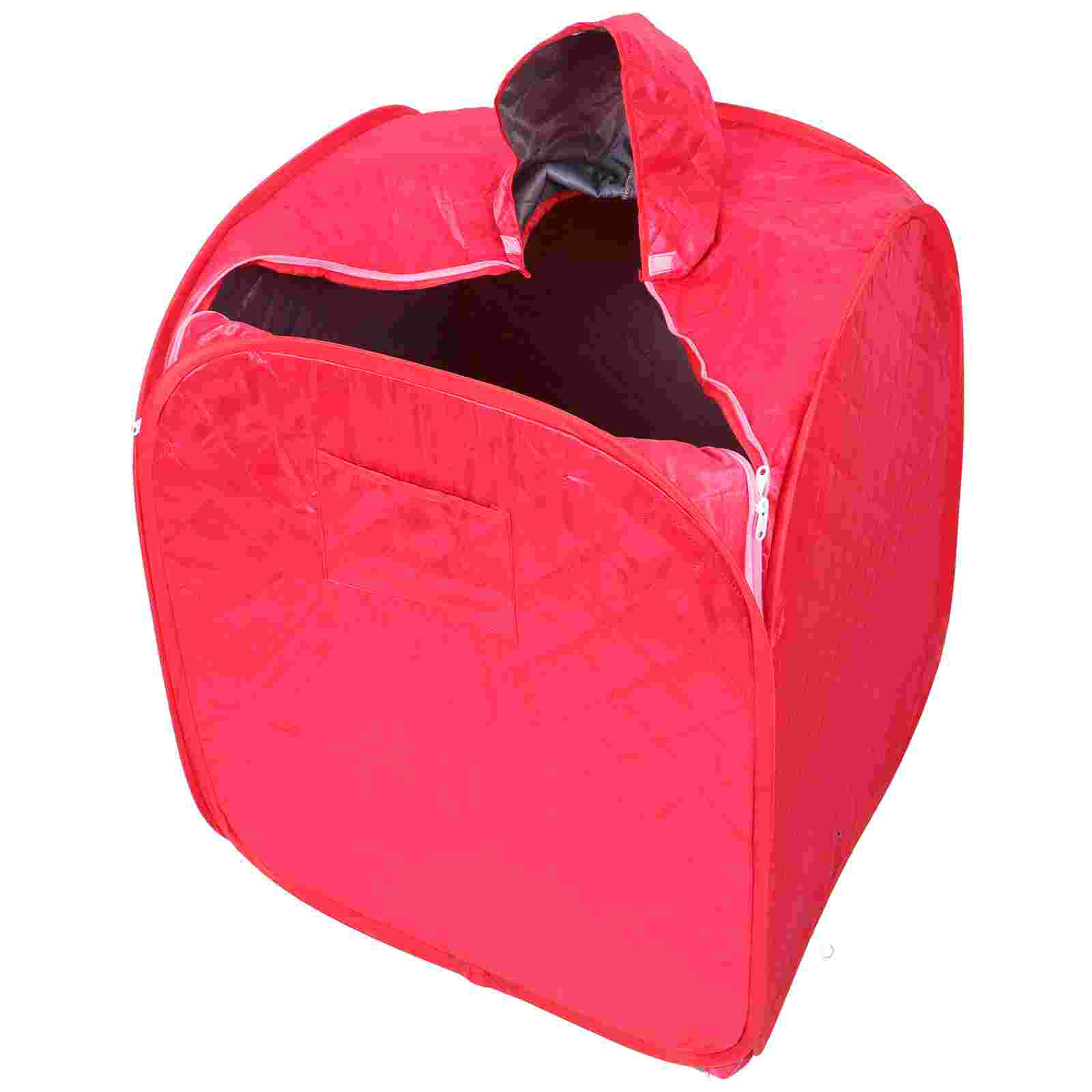 Fabric Satin Folding Steamer Box Personal Sauna Room Portable Sauna Tent Full Body Sweat Steam Tent Individual Spa 115x70x58cm