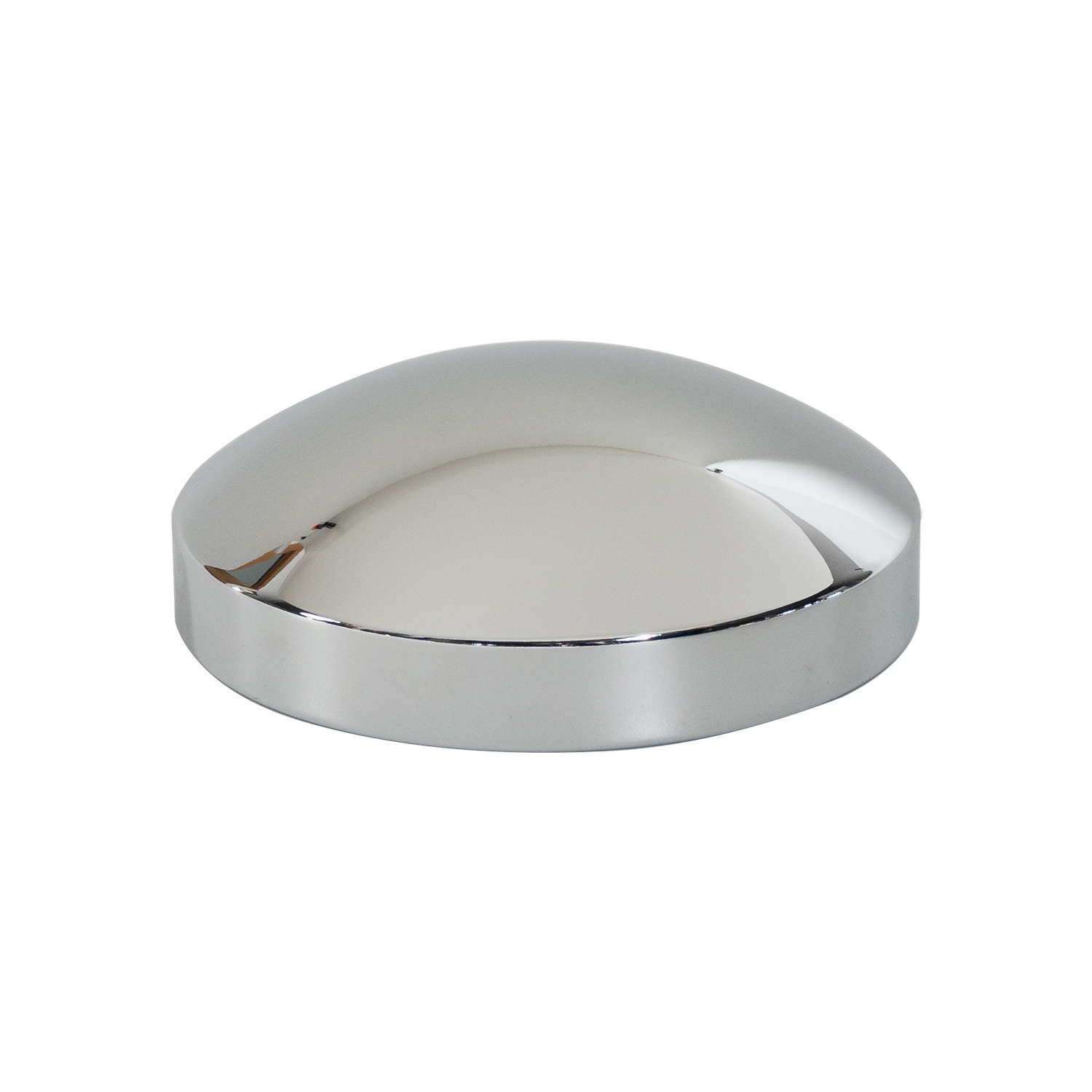 Durable Semi Truck Rear Wheel Rim Center Cover Steel 8-1/8" Hub Cap For Peterbilt Kenworth Freightliner Mack Volvo
