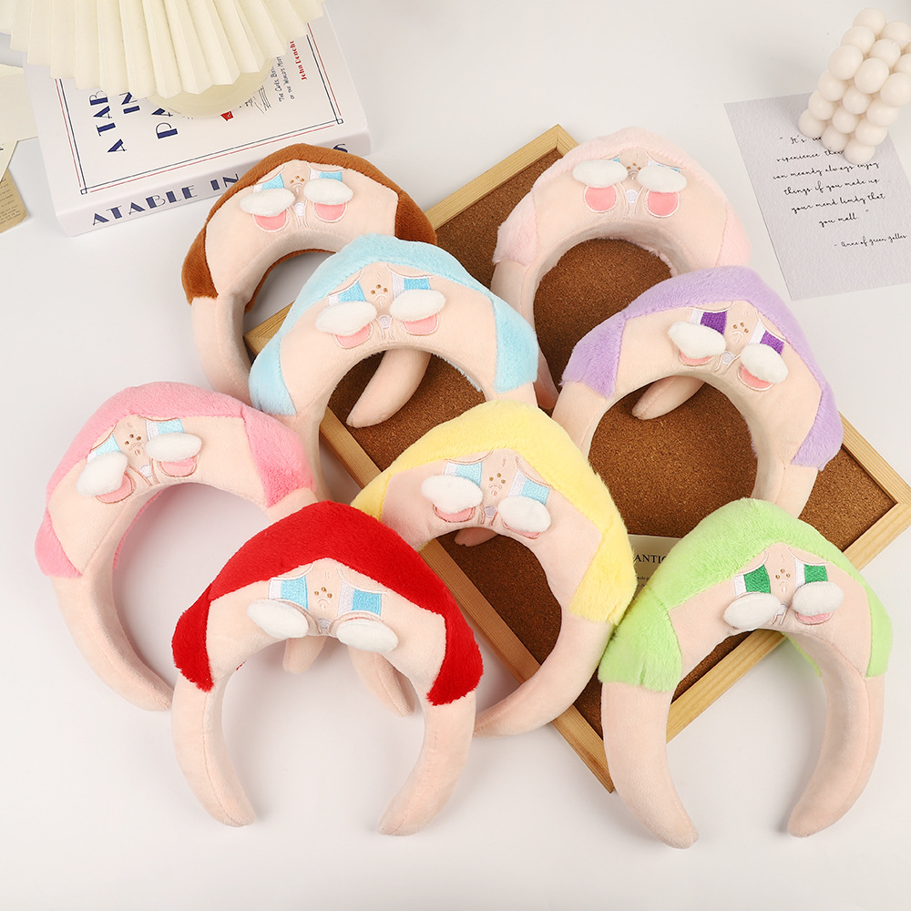 Crybaby Whimsical Hair Accessory for Cute Photos with Friends - Dopamine Cartoon Style Headband Bulk Sale