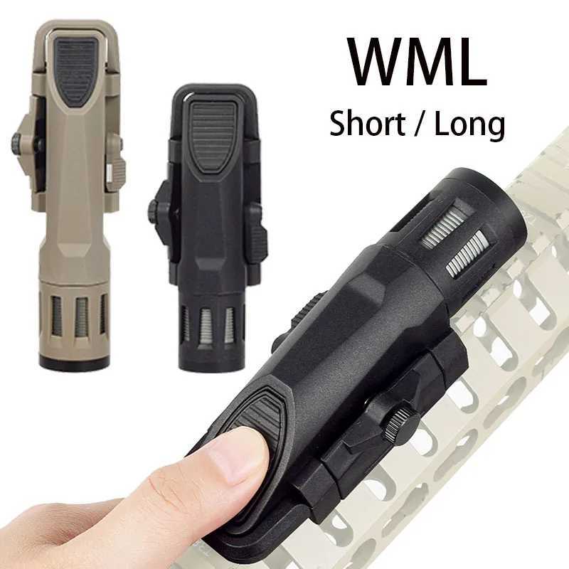 Tactical INFORCE WML APL Nylon Rifle Pistol Gun Strobe LED Light Fit 20mm Rail Airsoft Weapon Hunting FlashlightXJ241217