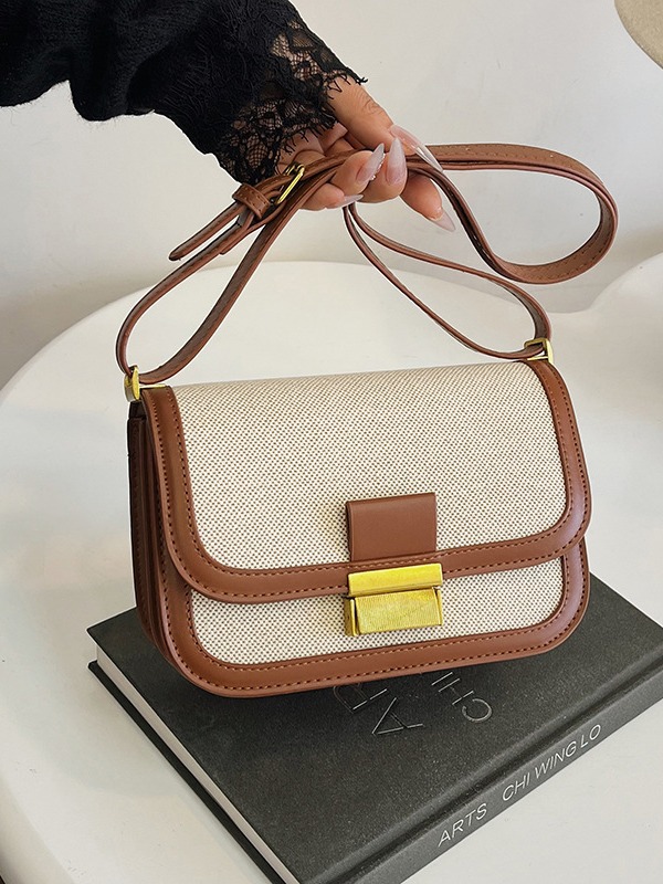 Women's High-End Retro Mini Square Purse - Stylish Multi-Color Convertible Shoulder Bag