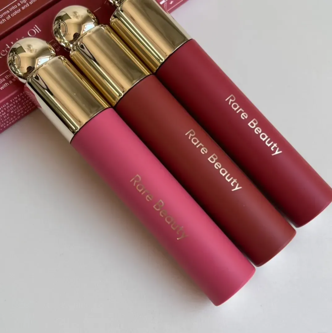 Rare Beauty By Selena Gomez Soft Pinch 1 Tinted Oil 3Ml Liquid Lipstick Lipgloss Honesty Serenity Hope Balm Long Lasting Moisturizing Glaze Lip Gloss 