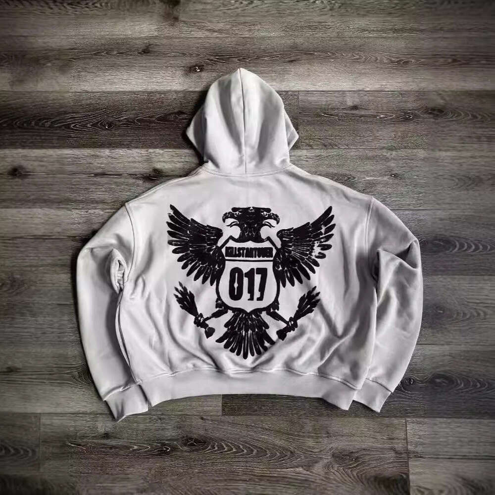 Personalized Creative Design White Loose Winter Thick 3D Pattern Men's and Women's Cardigan Sweatshirt