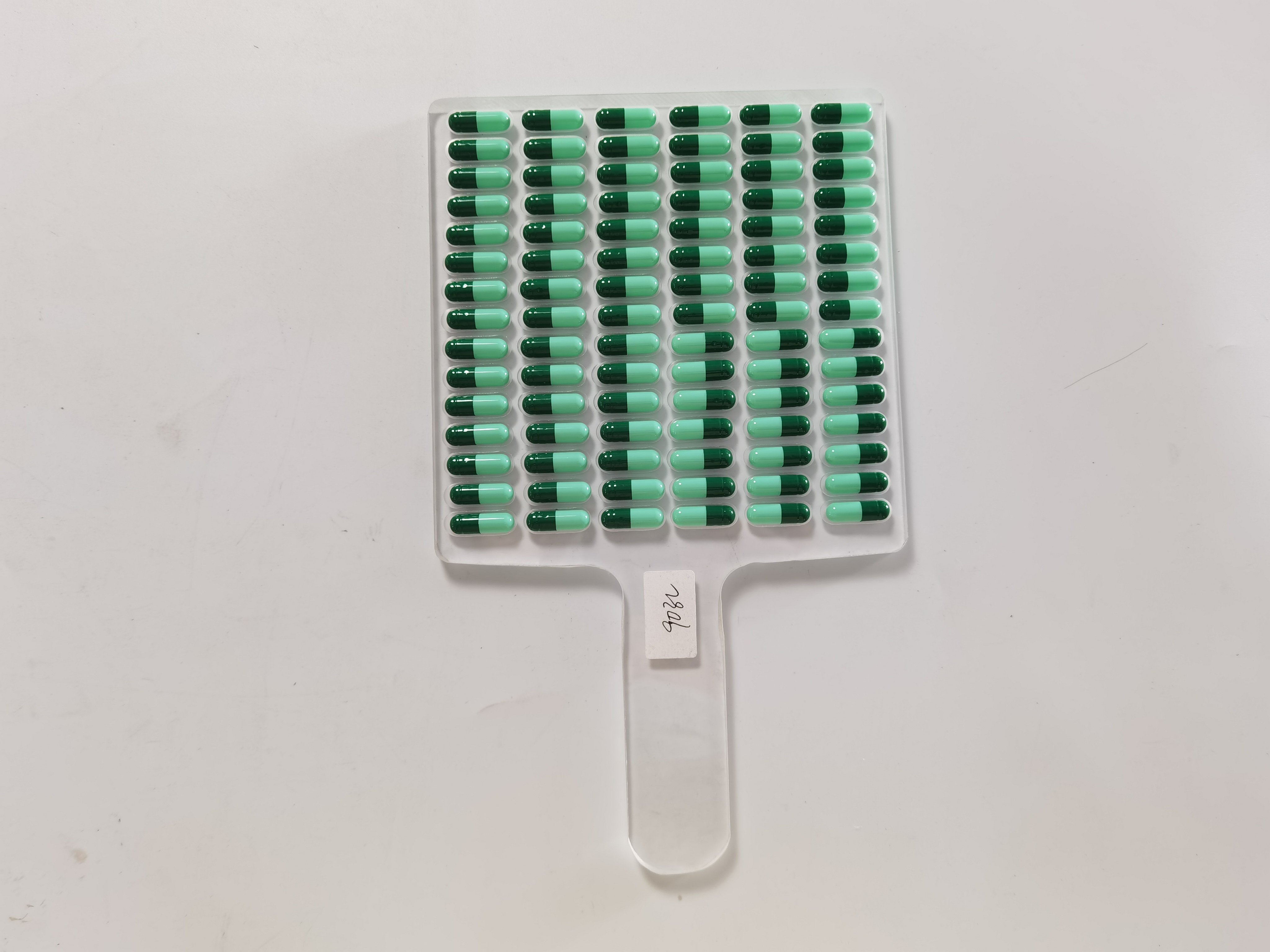 10 30 50 60 90 100 120 Holes Manual Capsule Counter Hand Pill Counting Board Tray Plate for size #0