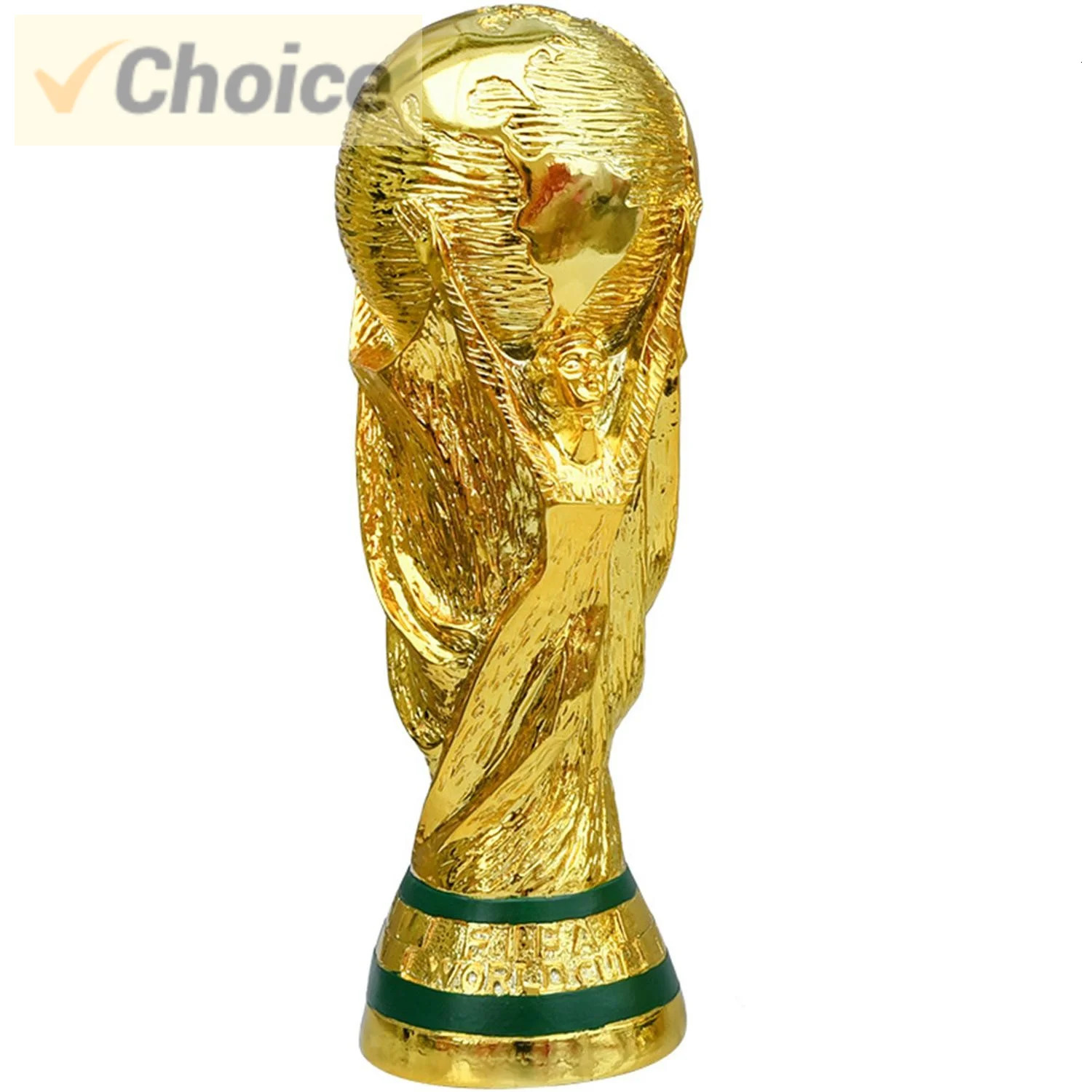 2024 Golden Resin Football Trophy Soccer Trophies Resin Ornament Football Fan Gift Home Decoration Craft 250113