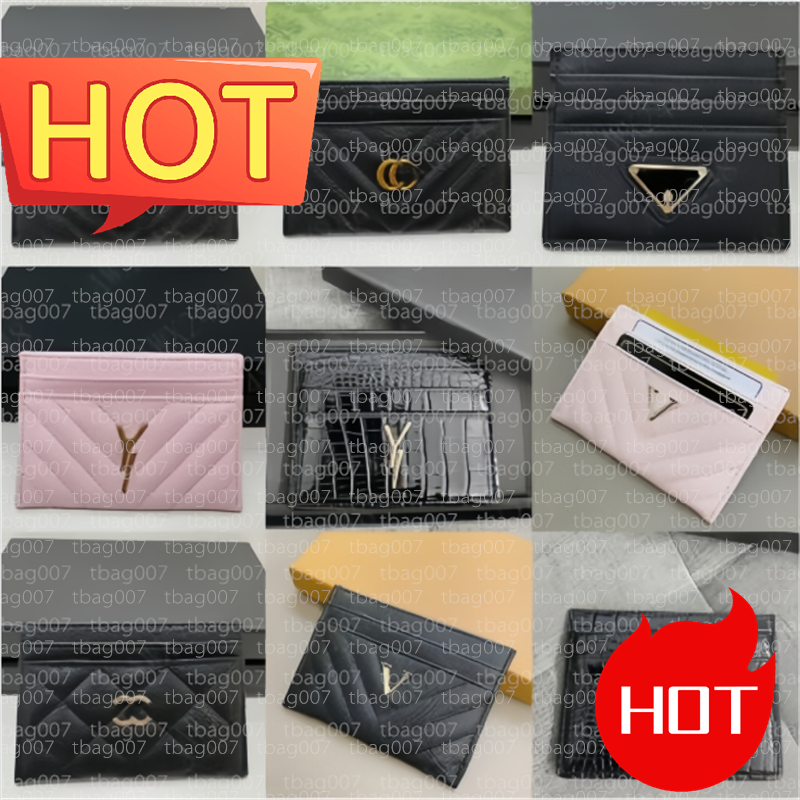 Women Luxury CardHolder Ava Designer Wallet Id Card Coin Purses Cowhide Leather Fashion Key Pouch Mens Card Holders Zippy Purses Chain Money Wallets Keychain 12
