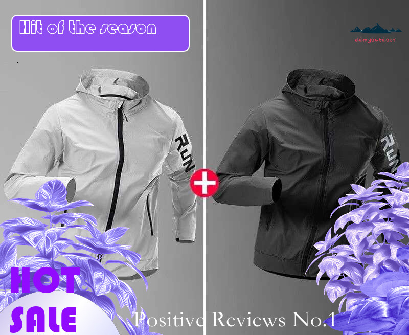 Ddmyoutdoor China Domestic Men S Running Jacket Windbreaker Windproof Water Resistant Training Suitable Autumn Spring Sports Quick Dry Cycg Man Clothe