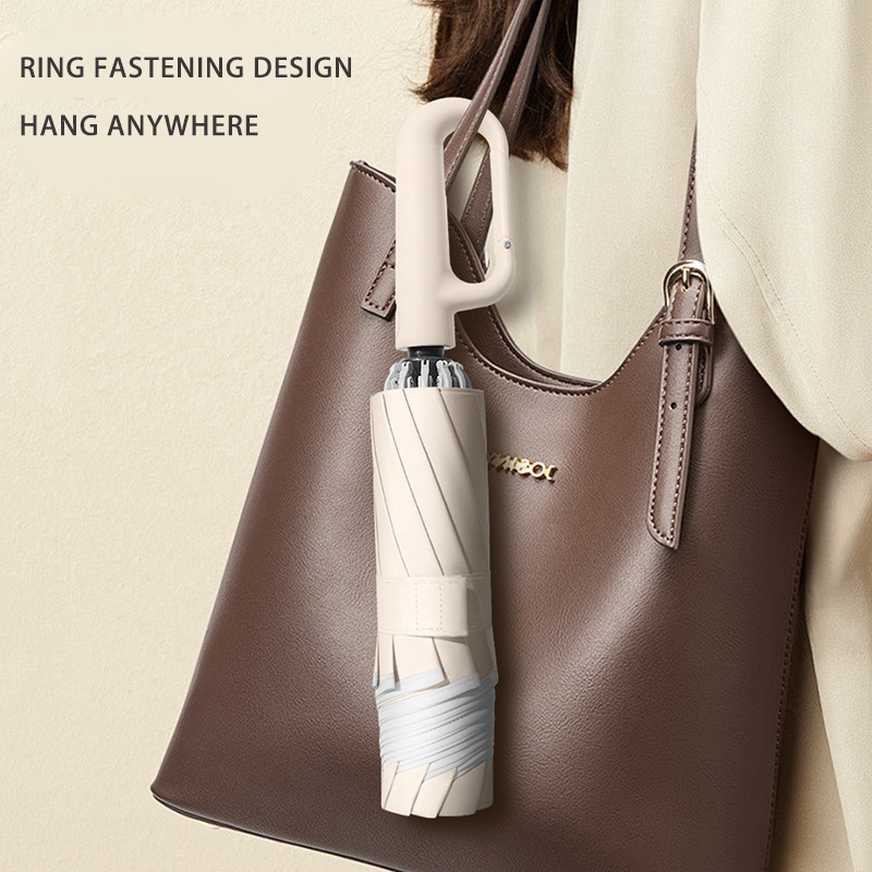 Automatic Umbrella with Large Canopy for Rain and Sun - UV Protection