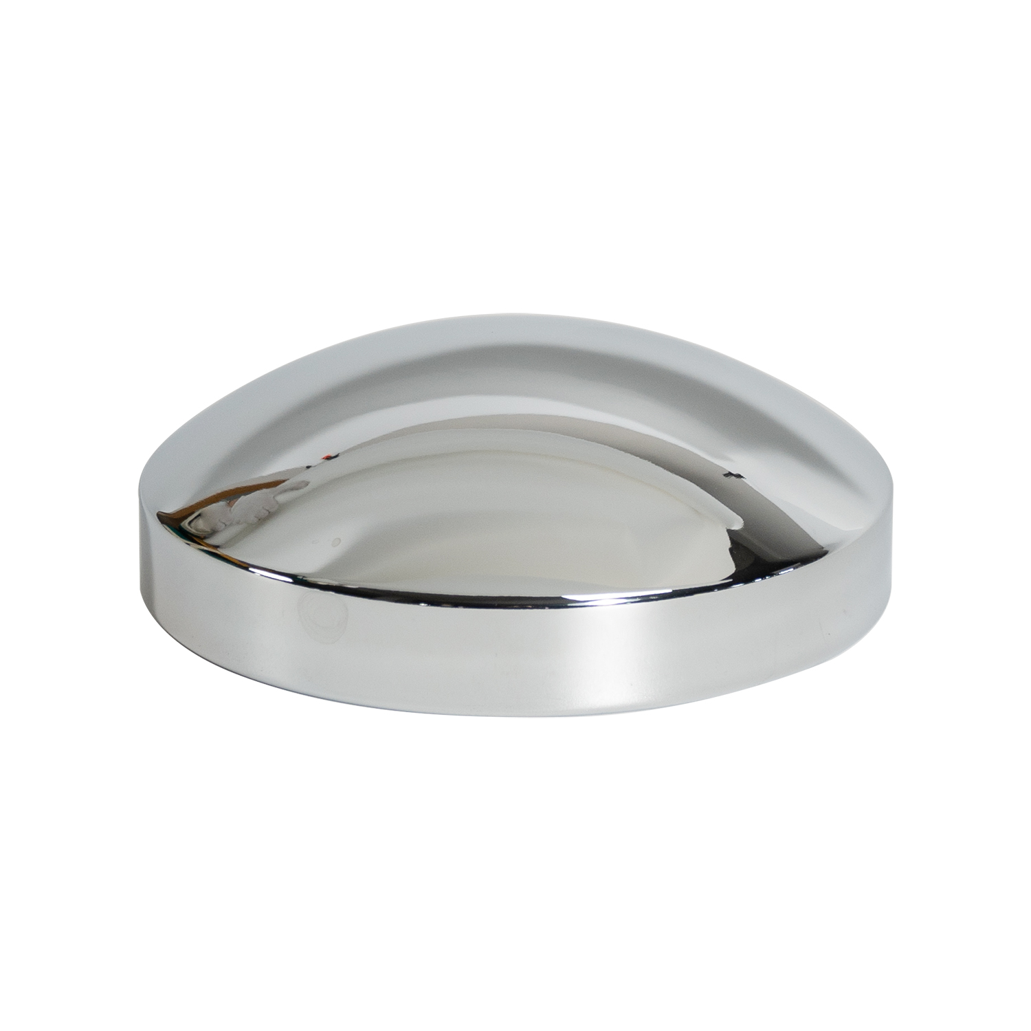Durable Semi Truck Rear Wheel Rim Center Cover Steel 8-1/8" Hub Cap For Peterbilt Kenworth Freightliner Mack Volvo