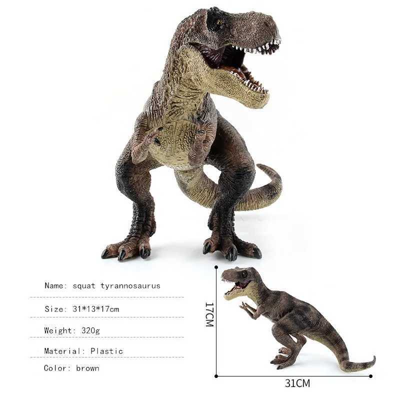 Silation Plastic Gorilla Toys Dinosaur Animals Model Brachiosaurus Plesiosaur Action Figures Kids Boy Gift Free shipping
