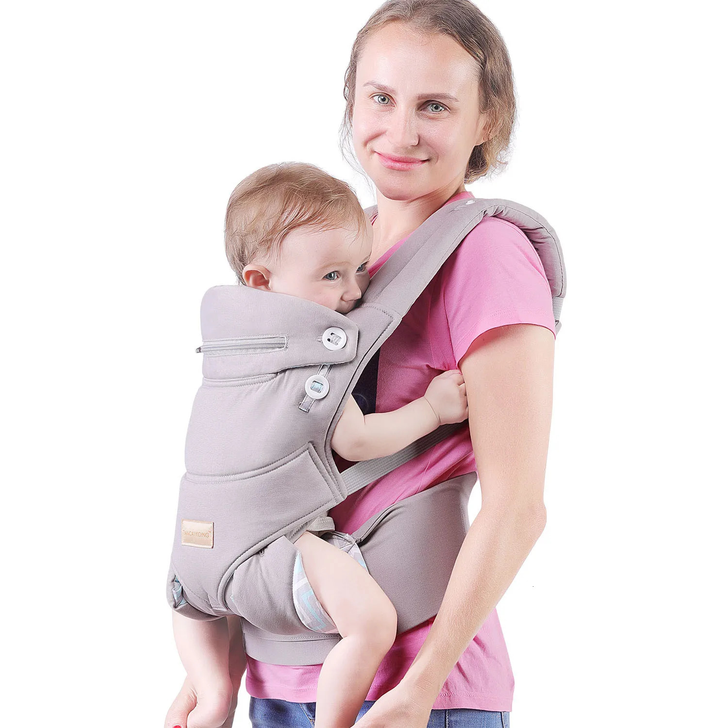 Baby 5-in-1 All Position Backpack Style Sling for Holding Babies Infants and Child from 7-35 lbs Certified Ergonomic 250113