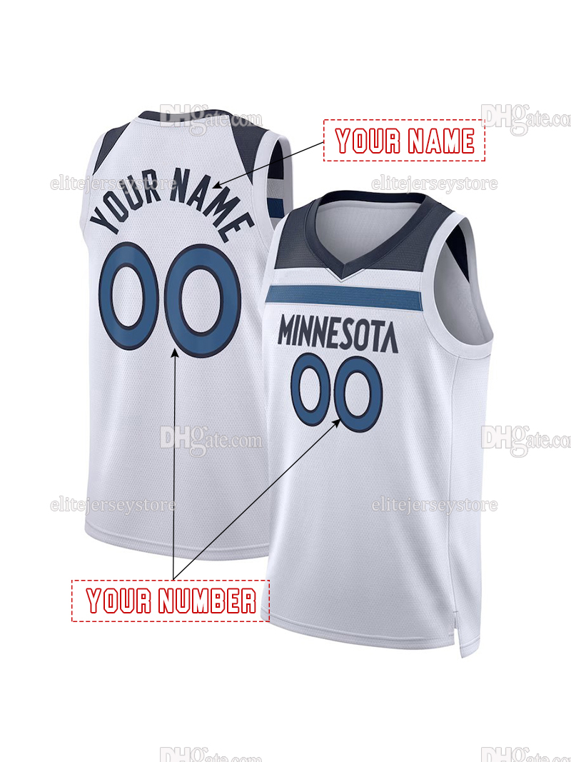 Personalized Custom 2025-26 Classic Jersey Rob Dillingham Anthony Edwards Donte DiVincenzo McDaniels Naz Reid Terrence Shannon Jr. Jaylen Clark