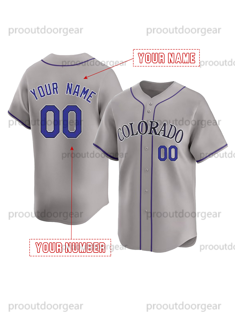 Baseball Jersey McMahon 19 Blackmon Jones Rodgers Mom Custom Sweatshirt - Embroidered Baseball Jerseys Mens Womens Youth