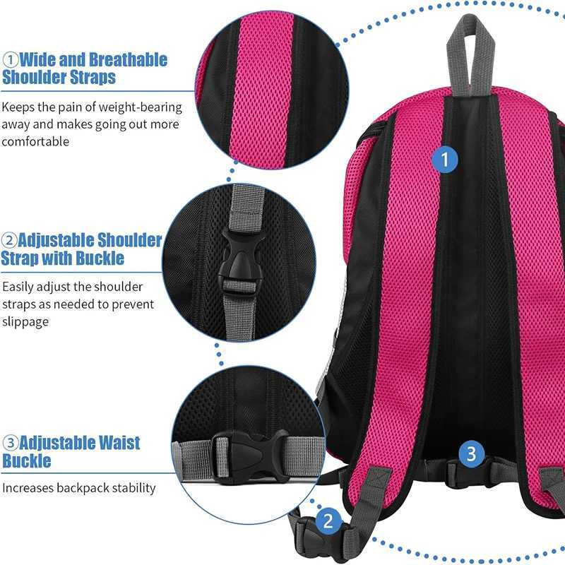 Pet Dog Carrier Backpack Puppy Carrier Front Pack for Small Medium Dogs Cat Travel Back Pack Breathable Dogs Carrier BackpackXJ250113