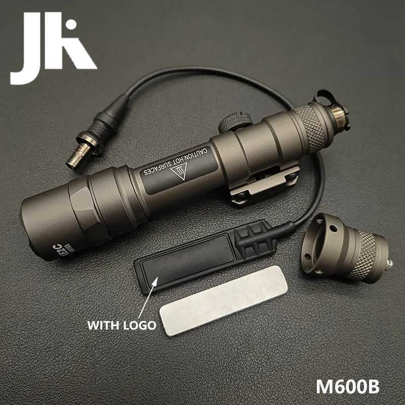 Sotac Surir M600B M600 M300 Flash D Tactical Reconnaissance Light Rifle Weapon Light Airsoft Hunting Light 20MM Picatinny Rail W250113