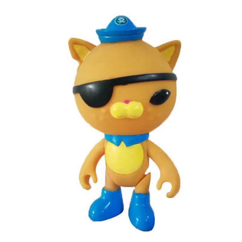 The Octonauts toy set childrens toys Barnacles Kwazii Peso Penguin Shellington Dashi Inkling anime action figure childrens toy W250114