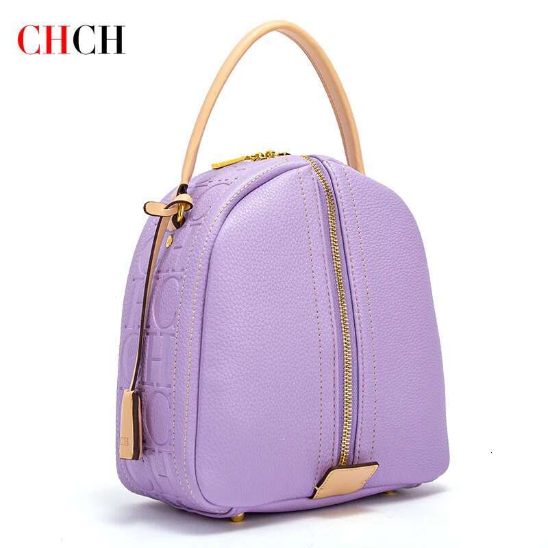 CHCH Women's Bucket New Dual Use Handbag Classic Letter Emed Shoulder Bag