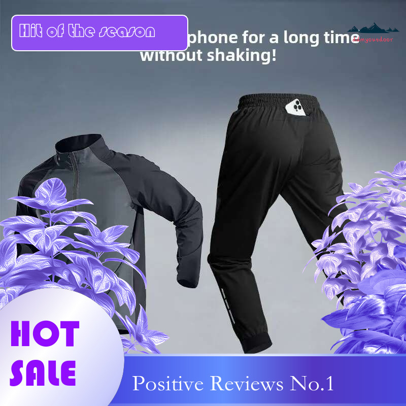 Ddmyoutdoor China Domestic Men S Autumn Winter Running Suit New With Phone Storage For Fiess Multi Function Training Long Pants Mens Tracksuit Set
