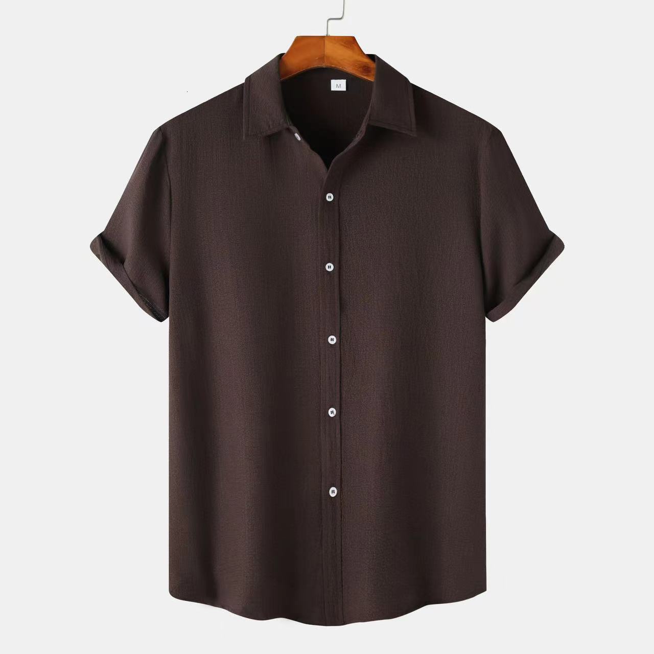 2025S designer T-shirt short sleeved solid color men shirt top