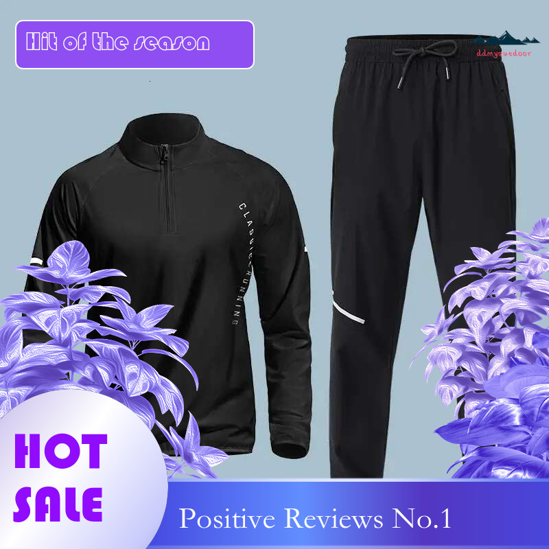 Ddmyoutdoor China Domestic Suit Men S Quick Drying Fiess Clothes Spring Outdoor Sports Track Field Four Seasons Running Training Sweatsuit Set Men