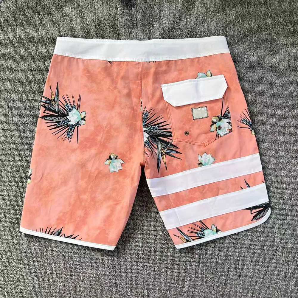 2025 New Mens Boardshorts Surf Swim Quick-drying Waterproof Spandex 4-way Stretch Bermuda Shorts GYM Bodybuilding Man TrunksXJ250114